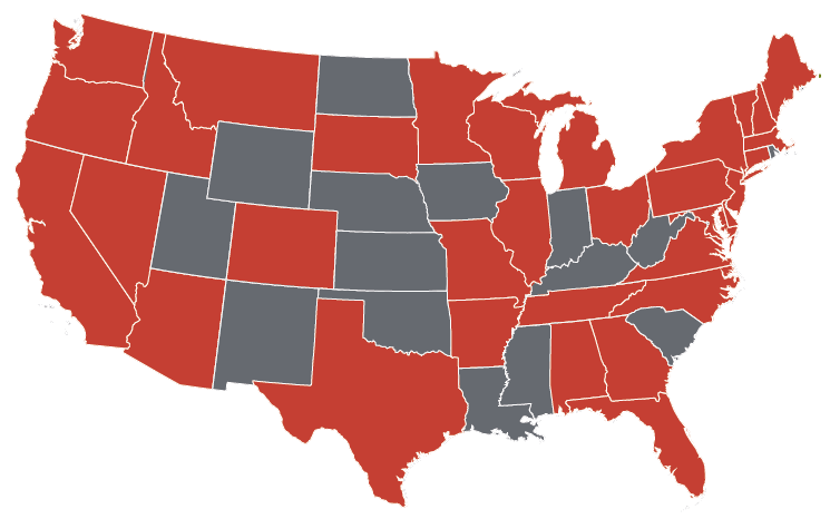 Trained Professionals Map