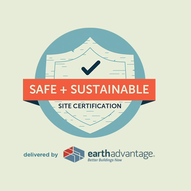 Safe + Sustainable Site Certification